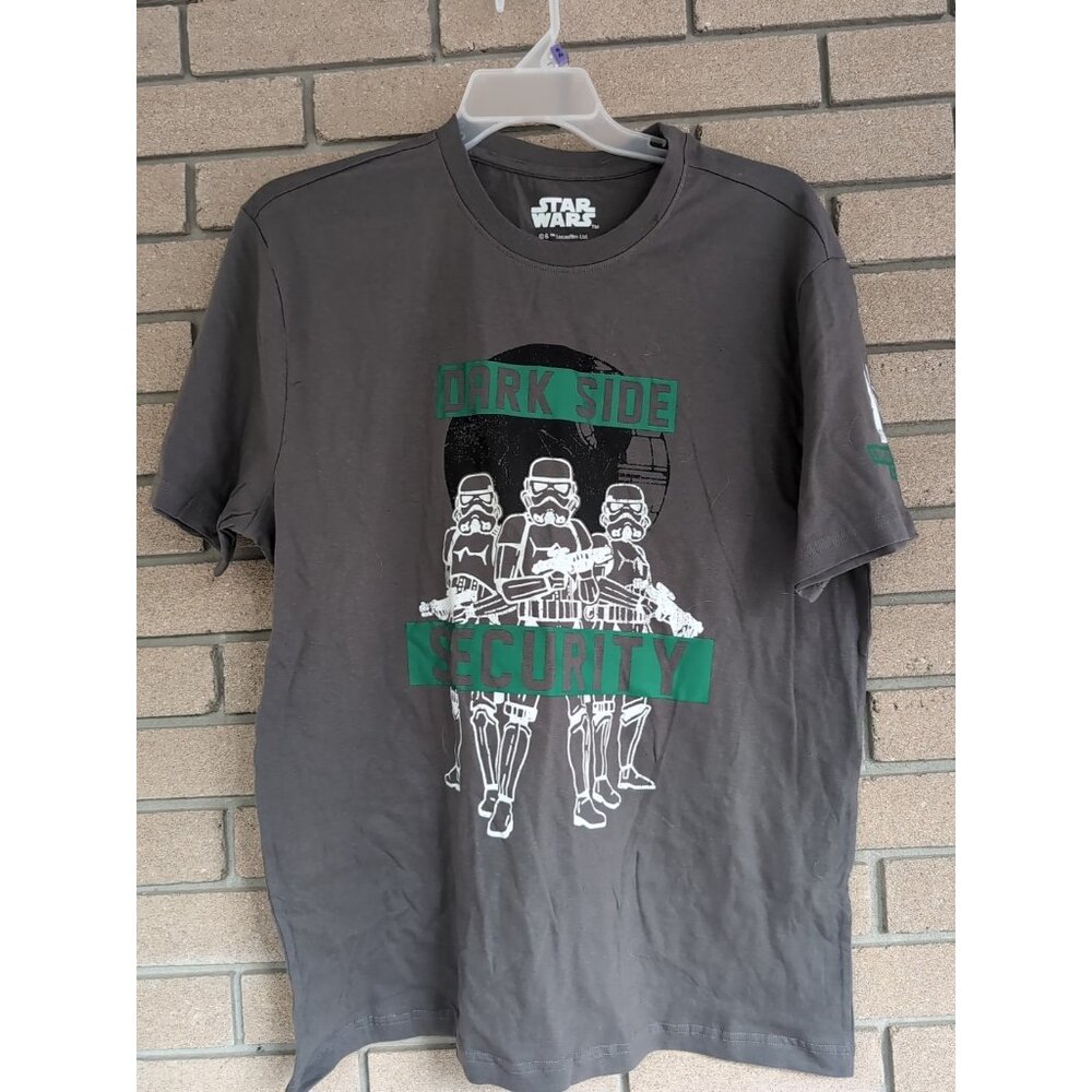 Grey Star Wars Darkside Security T-Shirt Size: Large - Picture 1 of 3
